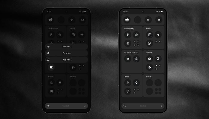 An undated image of the Nothing Phone (3) interface with Nothing OS 4.0 features. — Nothing Community/Canva