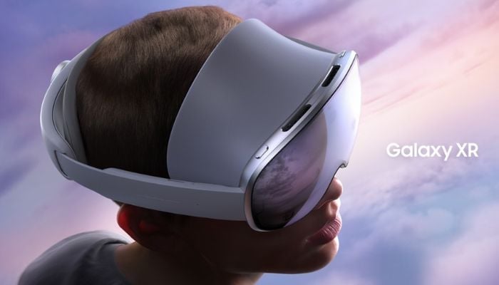 An undated image of the Samsung Galaxy XR headset. — Samsung Newsroom