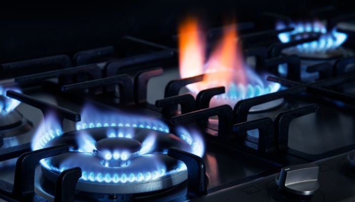 A undated image of a gas stove. — Canva