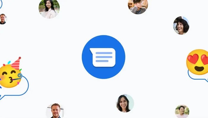 An undated image of the Google Messages app. — Google