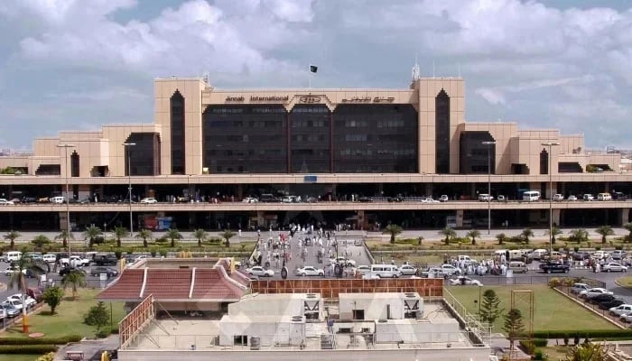 An undated image shows front view of Jinnah International Airport in Karachi. — Karachi Airport website