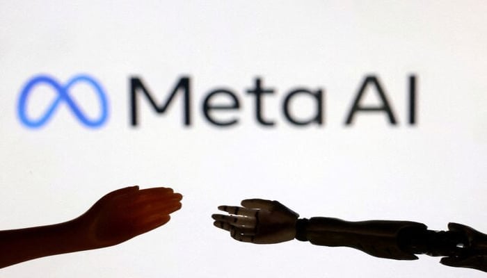 Meta AI logo is seen in this illustration taken September 28, 2023. — Reuters