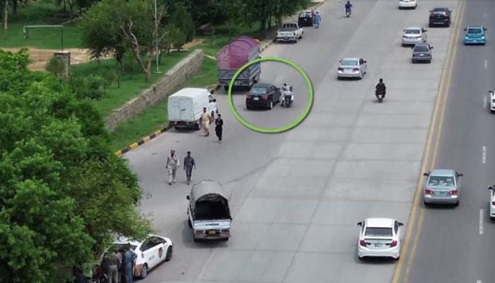 An undated image. — APP