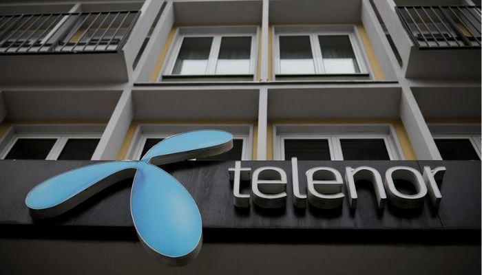 An image of Telenors logo is seen in central Belgrade, Serbia, March 21, 2018. — Reuters
