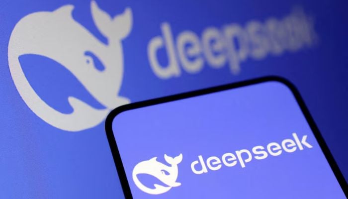 An image of the Deepseek logo is seen in this illustration taken Jan. 27, 2025. — Reuters