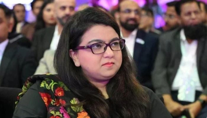 An image of Minister for Information Technology Shaza Fatima Khawaja attending the inauguration ceremony of the 26th ITCN Asia Expo at Expo Centre Karachi, Sindh, September 23, 2025. — X/@MoitOfficial