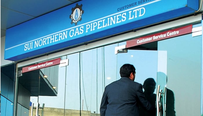 An office of Sui Northern Gas Pipelines Limited (SNGPL) can be seen in this undated image. —SNGPL