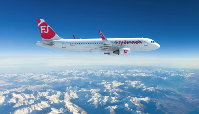 An undated image of Fly Jinnah plane. — X/@flyjinnah