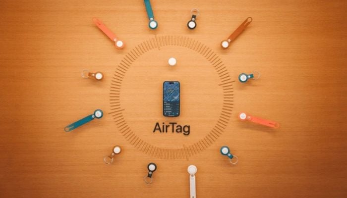 An undated image of Air Tags. — Shutterstock