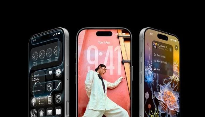 An undated image of iPhone 17. — Apple