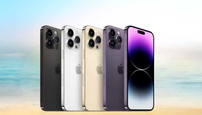 An undated image of iPhone 14 Pro Max. — Apple