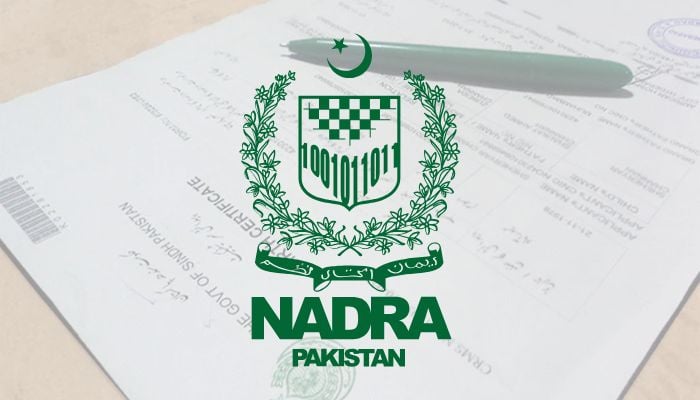 An undated image shows Child Registration Certificate (CRC) with Nadra logo. — Online/Canva