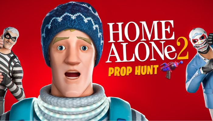 An undated image of Home Alone Prop Hunt characters in Fortnite. — Fortnite