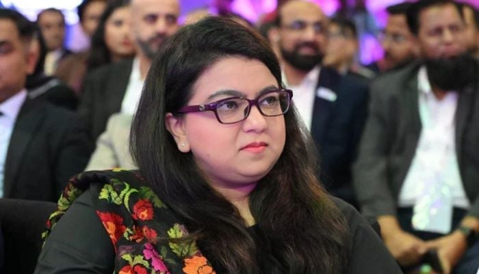 An image of Minister for Information Technology Shaza Fatima Khawaja attending the inauguration ceremony of the 26th ITCN Asia Expo at Expo Centre Karachi, Sindh, September 23, 2025. — X/@MoitOfficial