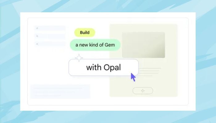 An undated image of Opal feature. — Google Blog