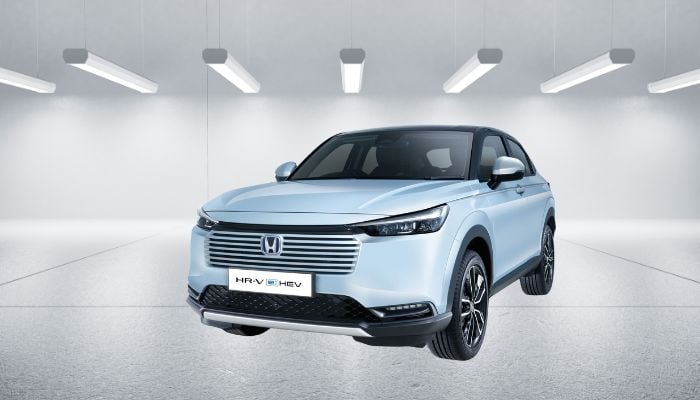 An undated image of Honda HR-V e:HEV. — Honda Pakistan/Canva