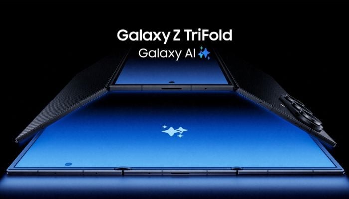 An undated image of Samsung Galaxy Z TriFold. — Samsung