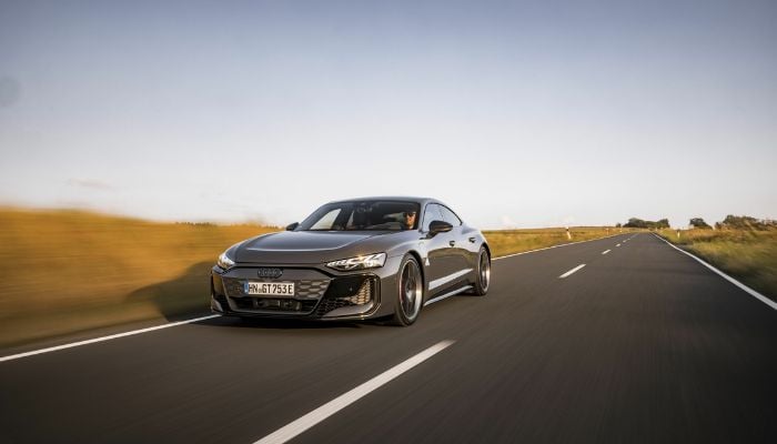 An undated image of Audi RS e-tron GT quattro. — Audi