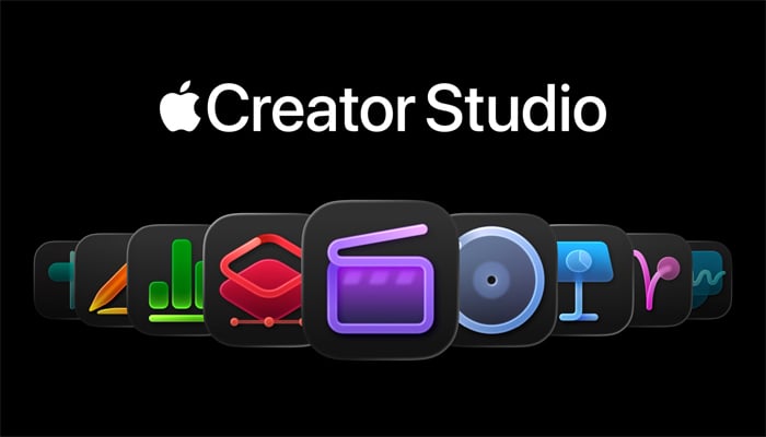 An undated image of Creator Studio. — Apple