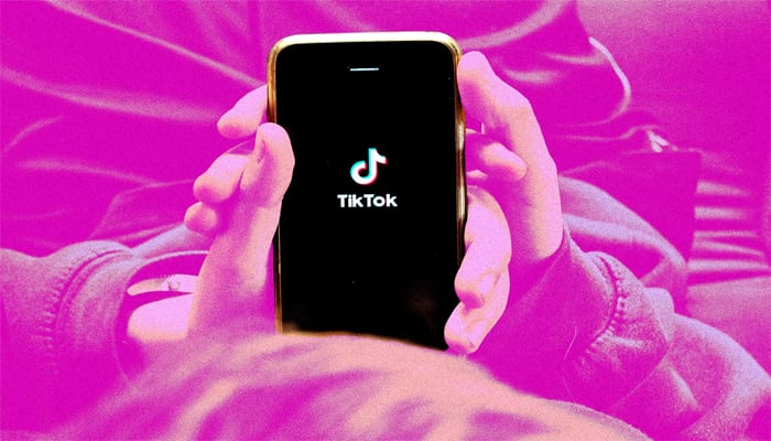 An undated image shows logo of TikTok app on smartphone. — Getty Images