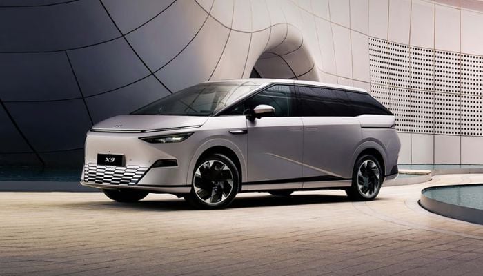 An undated image of XPENG X9. — XPENG