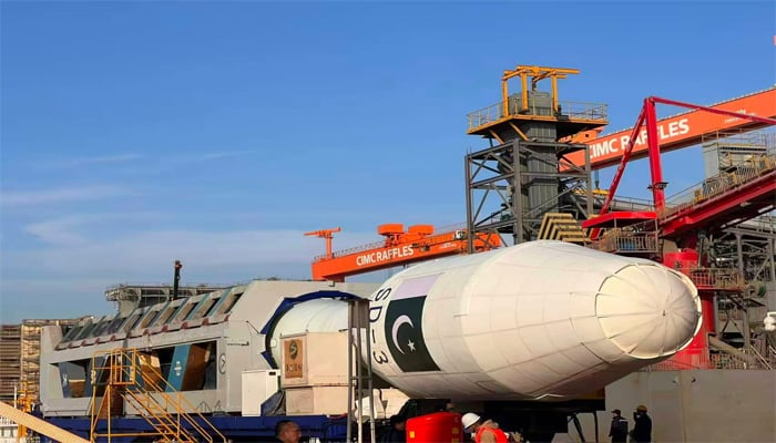 An image of Pakistan’s second indigenous Electro-Optical satellite (EO-2, launched by SUPARCO, on February 12, 2026. — Supplied