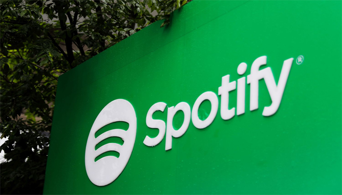An undated image of Spotify. — Getty Images