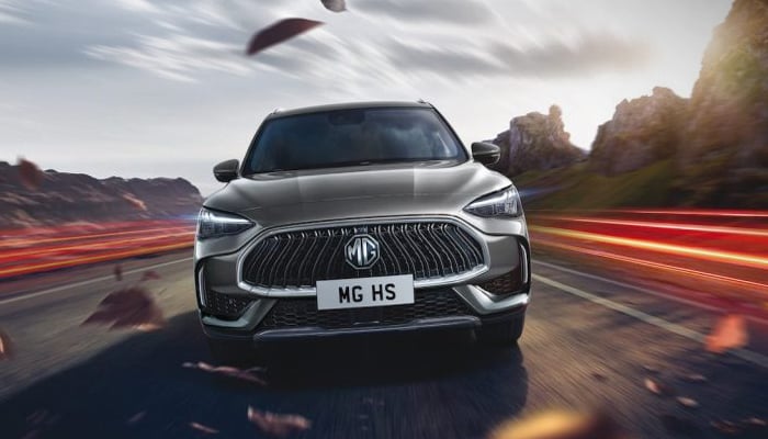 An undated image of MG HS PHEV. — MG Pakistan