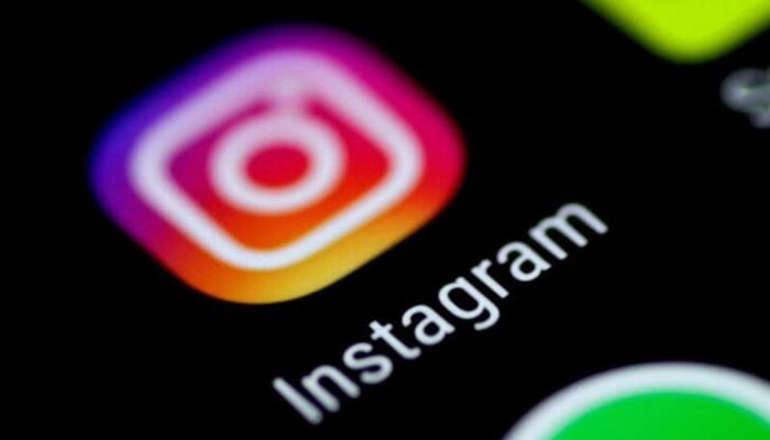 The Instagram application is seen on a phone screen August 3, 2017. — Reuters
