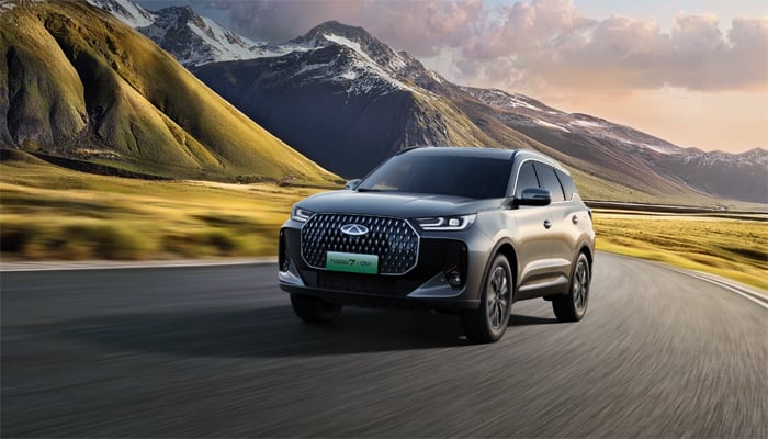 An undated image of Chery Tiggo 7 PHEV. — Chery International