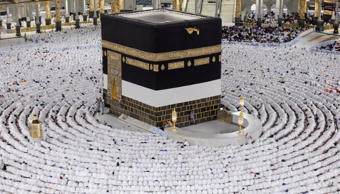 Muslims perform morning prayers in the Grand Mosque during the annual Hajj pilgrimage in the holy city of Mecca, Saudi Arabia, June 2, 2025. — Reuters