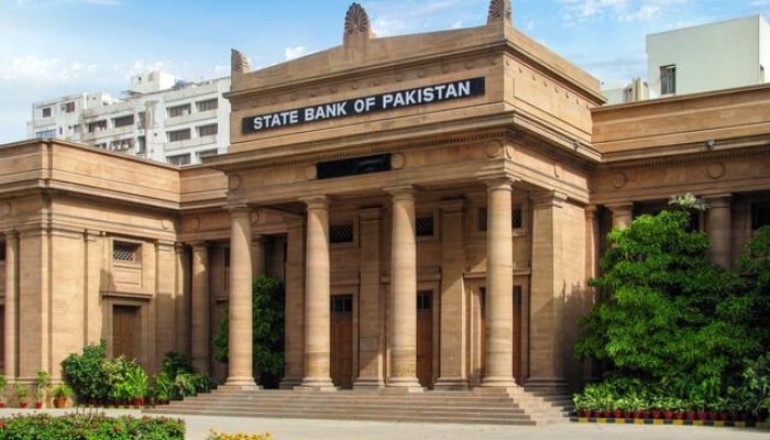 An undated image shows State Bank of Pakistan (SBP) buiilding. — SBP