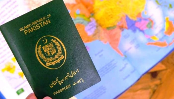 An undated image of Pakistani passport. — iStock