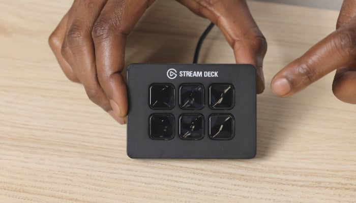 An undated image of Elgato Stream Deck Mini. — Amazon