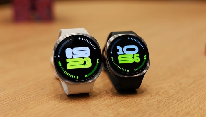 The image shows two Galaxy Watch 8 models. — Samsung