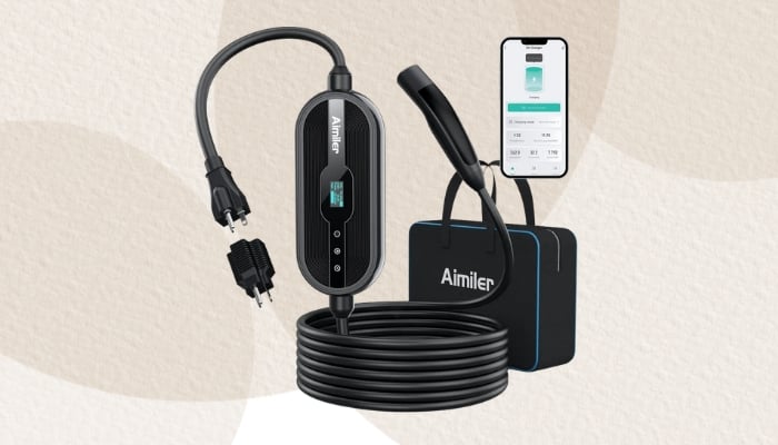 An undated image of Aimiler Level 2 EV charger. —Aimiler