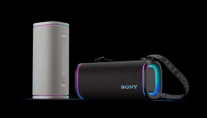 An undated image of Sony ULT Field 5 wireless speaker. — Sony