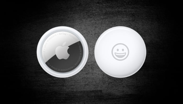 An undated image shows Apple AirTag 2nd generation. — Apple/Canva