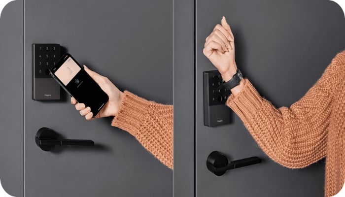 An undated image shows Aqara Smart Lock U100. — Aqara
