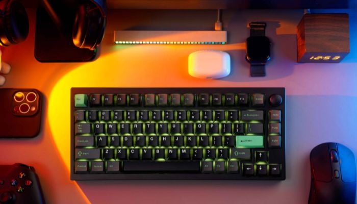 An undated image of Lemokey P1 HE keyboard. — Lemokey