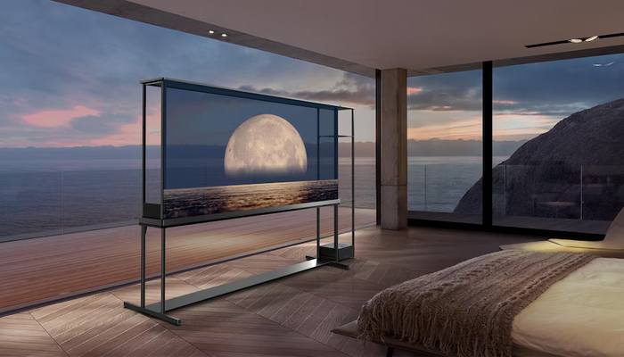 An undated image of LG’s SIGNATURE OLED T. — LG