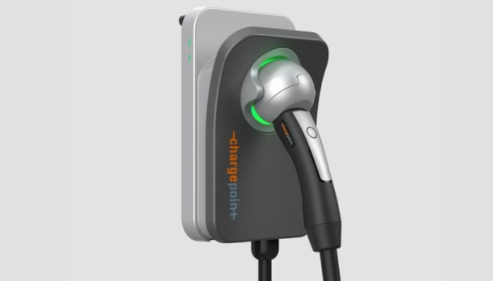 An undated image of ChargePoint HomeFlex Level 2 EV Charger. — ChargePoint