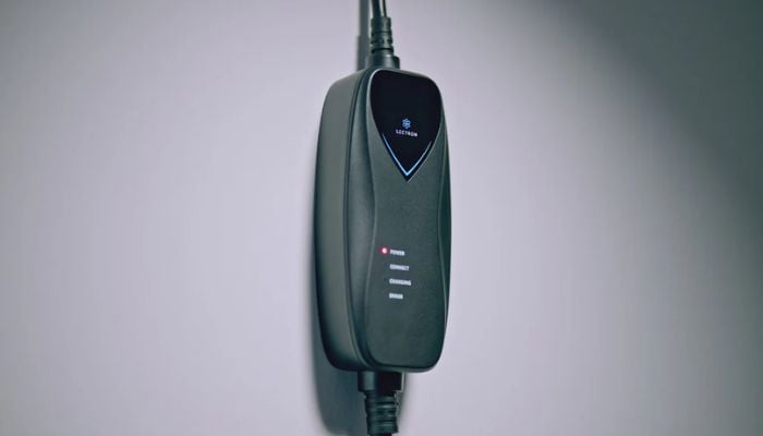 An undated image of Lectron Level 1 EV Charger. — Lectron