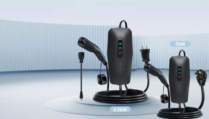 An undated image of VDLPOWERVP Level 2 EV Charger. — VDLPOWERVP