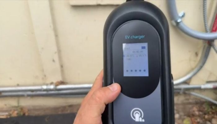 An undated image of TopAutoGear Level 2 EV Charger. — TopAutoGear