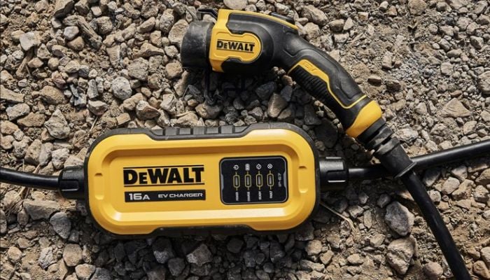 An undated image of portable DEWALT Level 2 Charger. — AftermarketNews