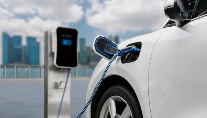 An undated image of an EV charger. — DepositPhotos