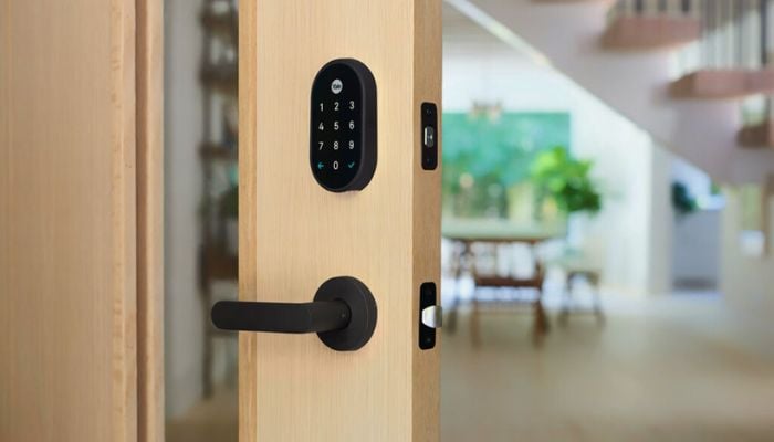 An undated image of TEEHO TE012W WiFi Smart Lock. — TEEHO