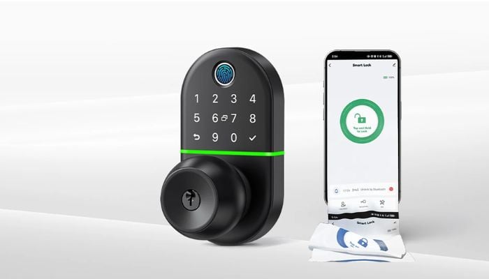 An undated image of NICE DIGI Smart Door Lock. — NICEDIGI