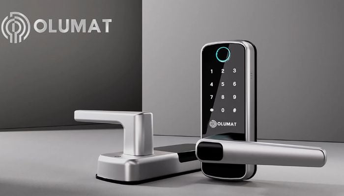 An undated image of Olumat Smart Lock. — Olumat